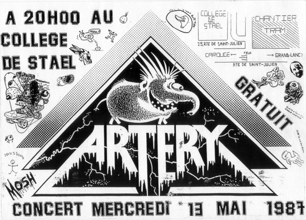 Ajout affiches : Artery.