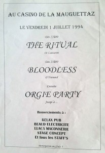 Affiche concert                        