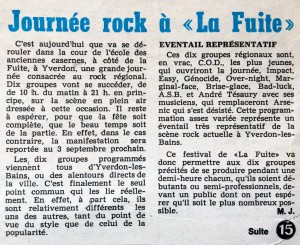 La Fuite             
