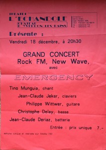 Affiche Concert          